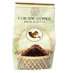 Cà Phê Con Sóc Hạt ROBUSTA 200GR