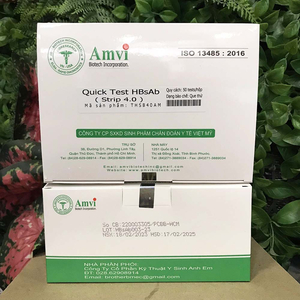 Test chẩn đoán viêm gan B Quick Test HBsAb Strip 4.0 Amvi (dạng que)