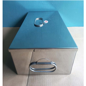 Hộp inox hấp chữ nhật VSI 34 x 18 x 12 cm