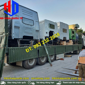 HD Vina Quốc Tế. Tiếp tục về lô 5 cabin thay thế cho xe Chenglong, Faw, Howo, Howo A7, Howo V7G