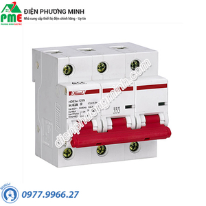 Cầu dao tự động MCB Himel HDB9H63A3C63 3P 63A
