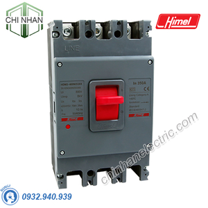 MCCB 3P 400A 70KA ( cầu dao tự động dạng khối ) - HDM3400N40033XX - Himel