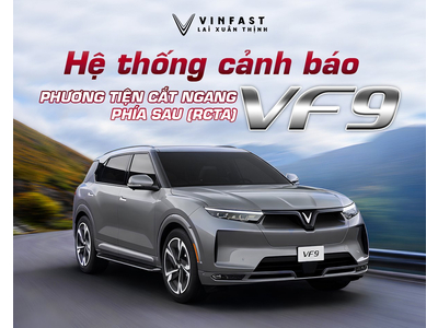 Hệ thống cảnh báo (RCTA) trên VF 9