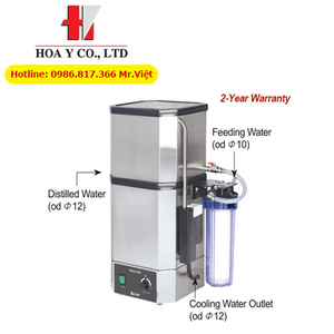 Hệ thống cất nước một lần phòng thí nghiệm Scilab Korea, công suất 8L/giờ