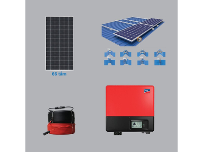 Hệ Thống Điện Mặt Trời 25.74 kWp 3 Pha