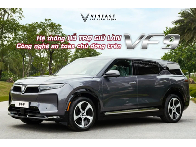 Hệ thống Hỗ trợ giữ làn trên VF 9