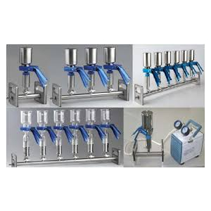 Hệ thống lọc chân không 3 hoặc 6 vị trí, bộ lọc chân không