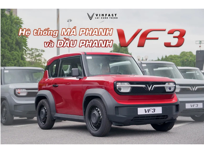 Hệ thống má phanh & dầu phanh VF 3