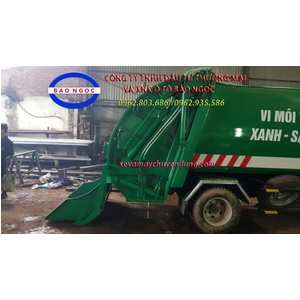 Xe ép rác 9 khối thaco ollin 700C