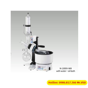 Hệ thống máy cô quay chân không 1lít thí nghiệm N-1300V-WB Eyela TOKYO RIKAKIKAI