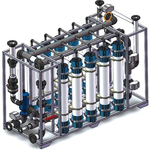Hệ thống siêu lọc (Ultrafiltration - UF) trong một máy