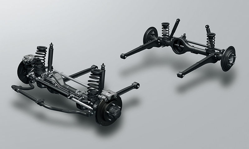 Hệ thống treo trên xe Suzuki Jimny
