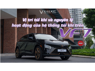 Hệ thống túi khí trên VF 7