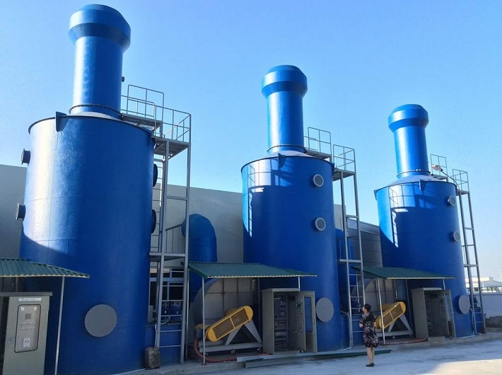 Hệ thống xử lý khí thải xi mạ