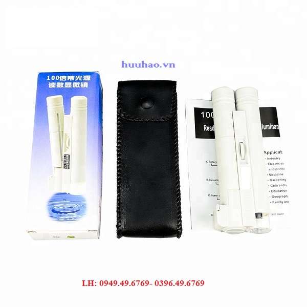 Kính đo vết nứt bê tông HEM100X