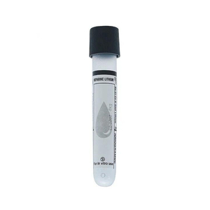 Ống nghiệm Heparin Lithium HTM 2ml (nắp đen, mous thấp)