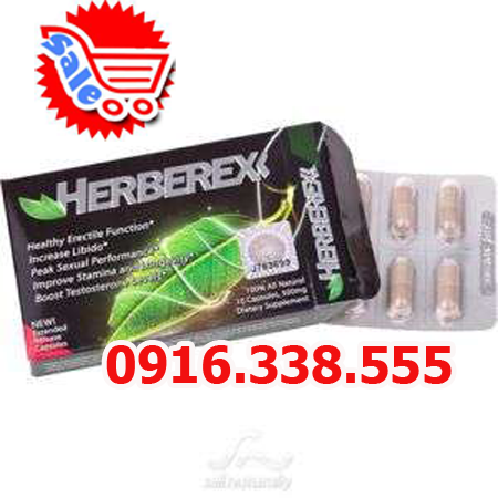 Thuốc Herberex hộp 10v  Dạng Viagra thảo dược