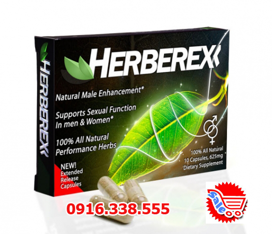 Thuốc Herberex hộp 10v Dạng Viagra thảo dược,