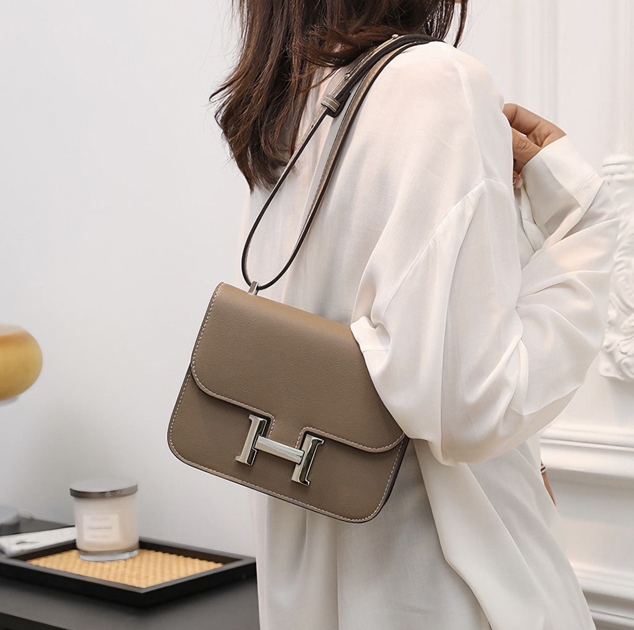 Túi xách / đeo chéo Nữ Hermès Constance 2024 - 20cm