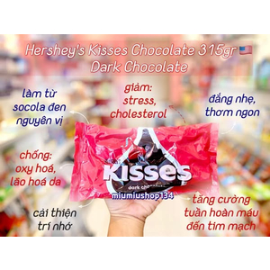 Hershey's Kisses Chocolate Dark Chocolate 315g 🇺🇸