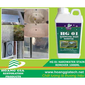 Hoá chất tẩy cáu cặn canxi, vảy cá trên kính HG 01 Handwater stain remover 1000ml
