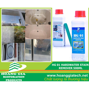 Dung dịch đánh bay ố, bẩy màu, cáu cặn trên kính 500ML