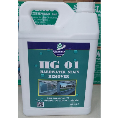 Dung dịch tẩy cáu cặn canxi, vảy cá trên kính HG 01 Handwater stain remover 5000ML
