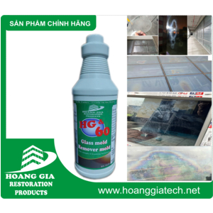 Chất Tẩy Mốc Kính, Vôi hoá kính HG 60 Glass Mold Remover Mold 1000ML