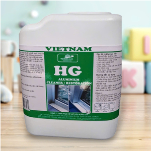 Dung dịch làm sạch mặt dụng Aluminium HG Aluminium Cleaner & Restorer 5000ml