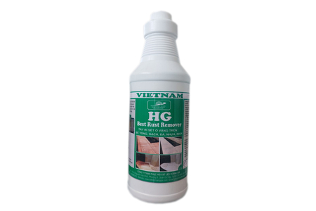 Chất phục hồi tẩy vết rỉ sét ố vàng trên sàn đá, bê tông HG Best Rust Remover 1 lít