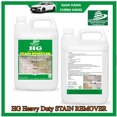 Dung dịch tẩy ố và làm mới tường đá, vách đá Hg Heavy Duty Stain Remover 5000ml