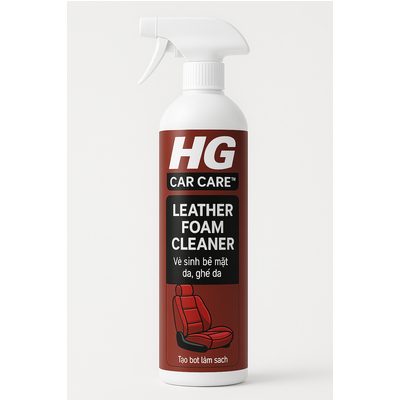 HG LEATHER FOAM CLEANER™ LÀM SẠCH GHẾ DA – GIỮ NỘI THẤT Ô TÔ LUÔN NHƯ MỚI