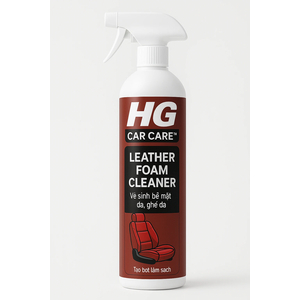 HG LEATHER FOAM CLEANER™ LÀM SẠCH GHẾ DA – GIỮ NỘI THẤT Ô TÔ LUÔN NHƯ MỚI