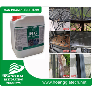 Dung dịch biến đổi Rỉ Sắt HG RUST CONVERTER5000ML