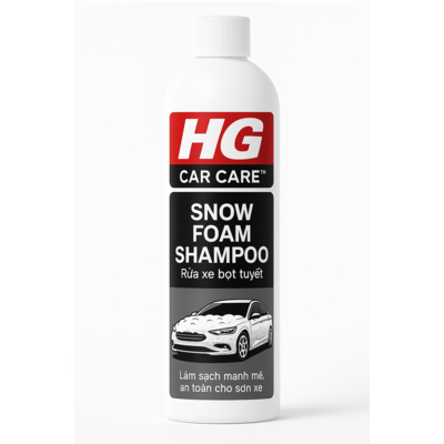 HG SNOW FOAM SHAMPOO™ – RỬA XE BỌT TUYẾT CHUYÊN NGHIỆP