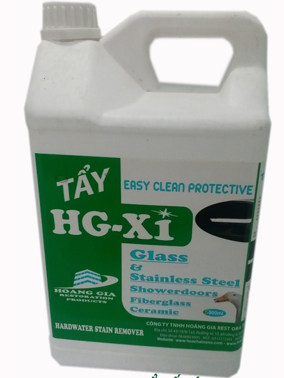 DUNG DỊCH TẨY Ố KÍNH XE - HG X1 HARDWATER STAIN REMOVER for Car 1000 ML