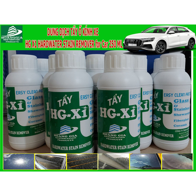 Dung dịch tẩy ố kính xe hơi HG X1 Hard Water Stain Remover for Car Glass