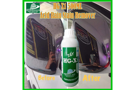 DUNG DỊCH TẨY Ố KÍNH XE - HG X1 HARDWATER STAIN REMOVER for Car 500 ML
