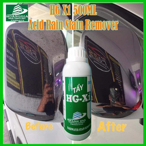 Dung dịch tẩy ố kính xe hơi HG X1 Hard Water Stain Remover for Car Glass 500ML