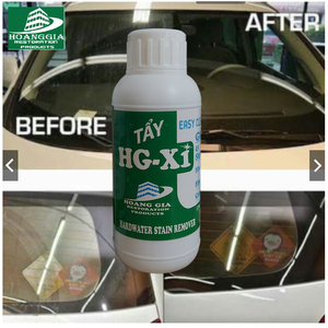 Dung dịch tẩy ố kính xe - HG X1 HARDWATER STAIN REMOVER for Car 250 ML