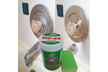 HG02 STAIN HARDWATER REMOVER SHOWER chất tẩy trắng inox hiệu quả cho những vết bẩn lâu năm