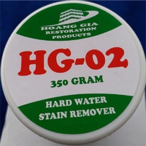 Bột Tẩy mốc cặn phèn canxi trên buồng tắm kính -HG-02 Hard-Water-Stain-Remover SHOWER