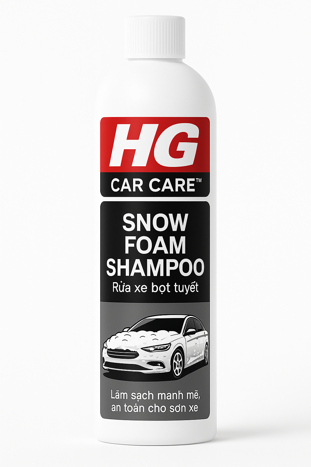 HG SNOW FOAM SHAMPOO™ – RỬA XE BỌT TUYẾT CHUYÊN NGHIỆP