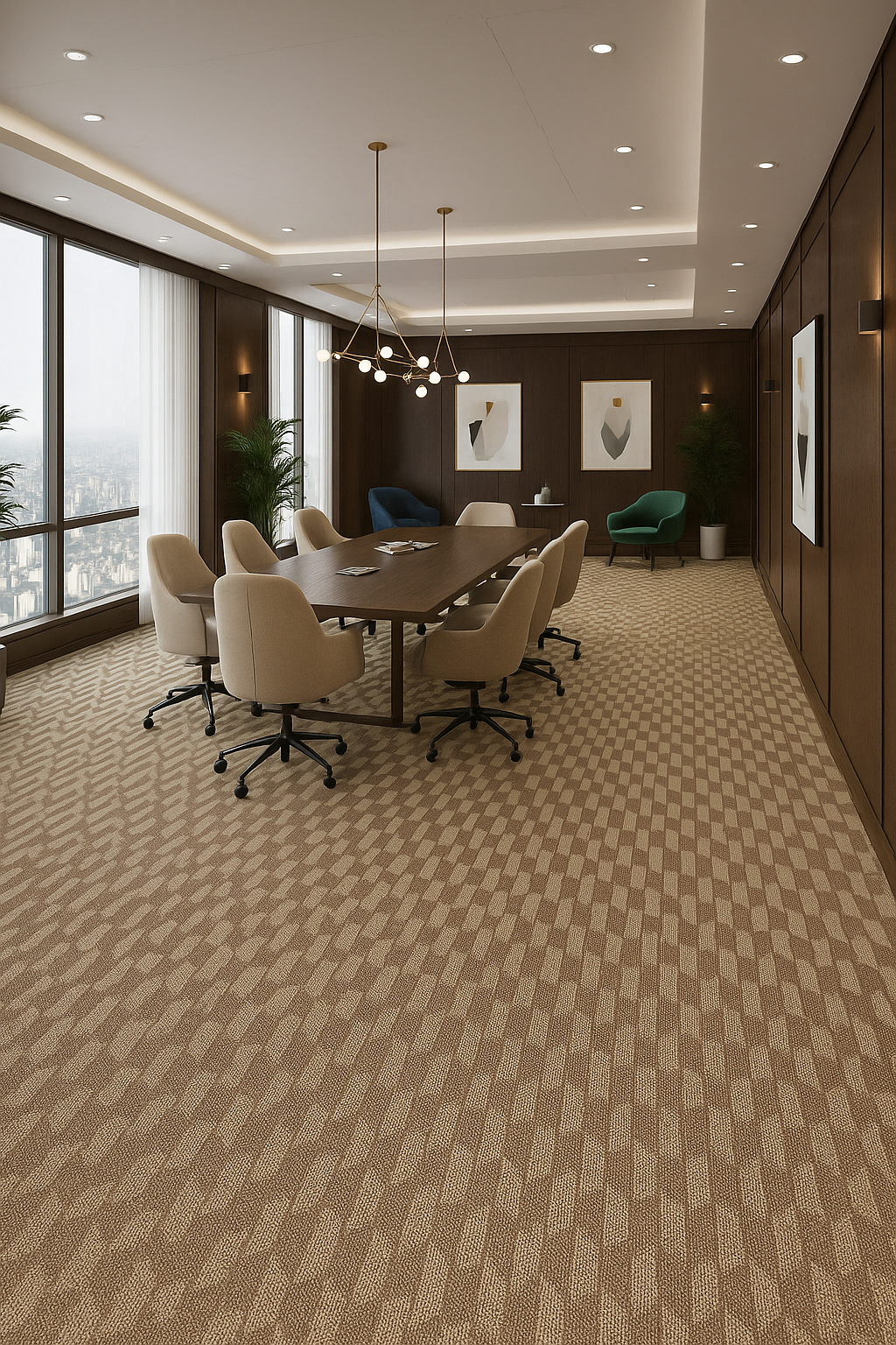 Thảm cuộn hoa văn DUK-BRM