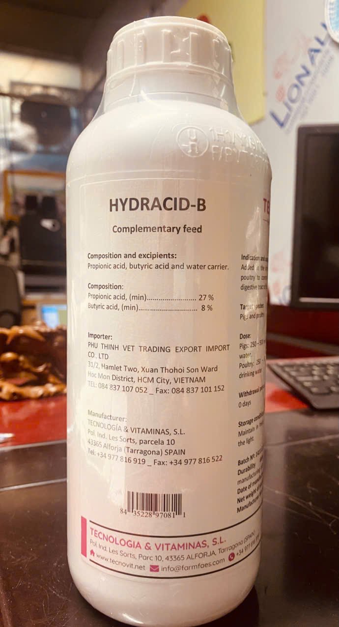 HIDRACID-B (A.Butylic+Propionic)