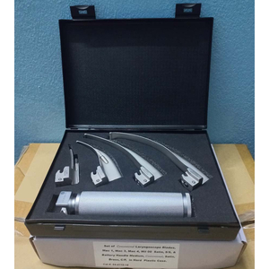 Bộ đặt nội khí quản sơ sinh, trẻ em, người lớn Hilbro 04.4110.18 (4 lưỡi)