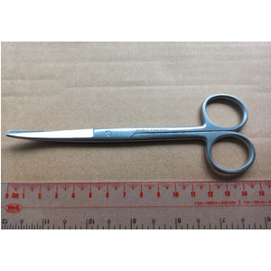 Kéo phẫu thuật Grazil nhọn tù cong 14cm Hilbro 10.0025.14