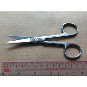 Kéo phẫu thuật Grazil nhọn nhọn cong 13cm Hilbro 10.0027.13
