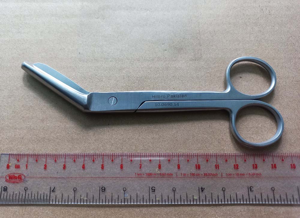 Kéo cắt tầng sinh môn Braun-Stadler 14.5cm Hilbro 10.0690.14
