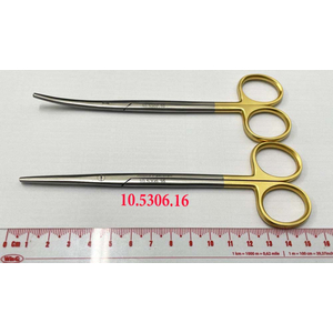 Kéo phẫu thuật Lexer thẳng 16cm (cán vàng) Hilbro 10.5306.16